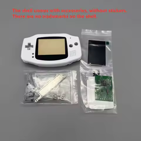 New GBA IPS LCD no cut shell required easy to install 3.0 "IPS high brightness LCD and shell kit for