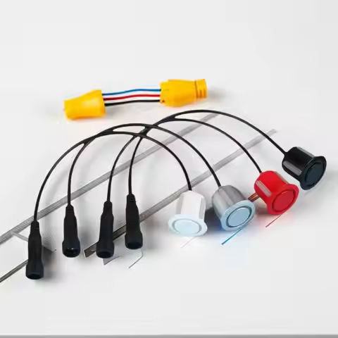 18.8mm Reverse Radar Probe Upgraded Cable Car Reverse Waterproof Sensor Parking Sensor