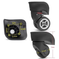 A08-18/A-08 Solid Smooth Rolling Caster Wheels Replacement Swivel Wheels