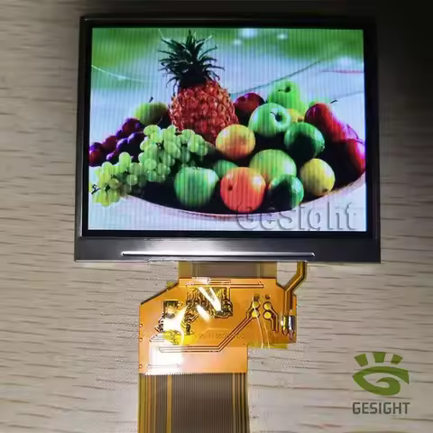 LQ035NC111 3.5 Inch TFT LCD Display Module 320x240 Resolution 300Nits 60HZ RGB Interface LCD For Ins