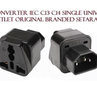 Jack Converter Converter ups iec C13 C14 single universal outlet 3 Pin UK Plug AC/