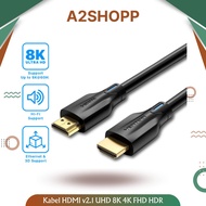 Vention HDMI Cable Version 2.1 Resolution 8k 4k 2k 1080P HDR 144Hz 48Gbps