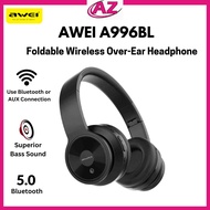 AWEI A996BL Wireless Stereo Headphone Foldable Hands-free Bluetooth Superior Bass Sound Headphone