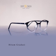 dIIFJACK - Frame Kacamata ANNA (Paket Lensa NormalMinus.Plus & Silinder) Bluechromic Photochromic Bl