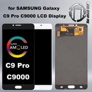 AMOLED For Samsung Galaxy C9 Pro C9000 LCD Display Touch Screen Assembly Replacement Black White
