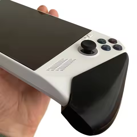 Modified Grip for Asus Rog Ally Gamepad Good Grip Kit White Black 2pcs