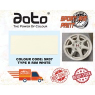 AOTO TYPE R RIM WHITE SR07 Groundcoat Cat Sport Rim Motor Cat 2k AOTO DIY Aerosol Cat Spray