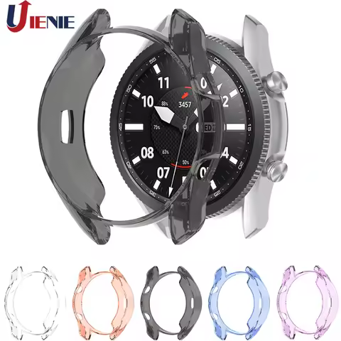TPU Case Cover For Samsung Galaxy Watch 3 45mm 41mm Protector Shell Silicone Screen Protection Frame