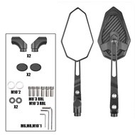 Motorcycle Accessories New CB750 Hornet 2023-2025 Mirror 360° rotation Side Rearview Mirrors For Hon