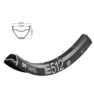 DT Swiss E512 Enduro 29 27.5 Disc MTB bicycle Rim