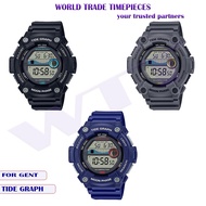 ORIGINAL WS-1300H TIDE GRAPH MEN WATCH JAM TANGAN LELAKI ORIGINAL WATCH FOR MEN (2 YEARS WARRANTY)