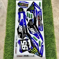 สติ๊กเกอร์Crf110 งานตัวหน้าเคลือบเงากันรอยกันน้ำ สีชัดงาน สินค้าคุณภาพสูงใช้กับรถโดยเฉพาะ