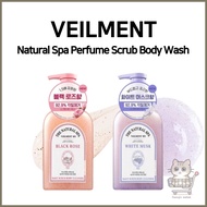 [VEILMENT] Natural Spa Perfume Scrub Body Wash | Long-lasting Fragrance | Mild Acidic Formula | 600g