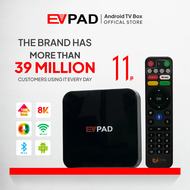 Evpad 11P 2025  BEST TV BOX FOR THE WORLD 8K Android12 Chinese Korea Japan Singapore Taiwan HK Ship 