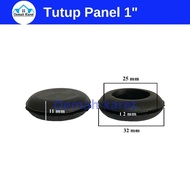 Rubber Hubcap Panel Hole Cap 1 Inch 4PCS