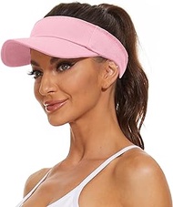 Pink Visor Pink Sun Hat Sun Visors UV Protection Pink Accessories for Women Summer Beach Hat Pink Gift Hat Pink Hat