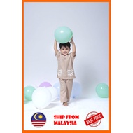 🔥BEST PRICE🔥 JEBAT KURTA BAJU MELAYU BUDAK BAJU KURTA BUDAK NUDE BROWN