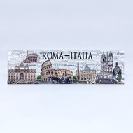 Fridge Magnet Refrigerator Souvenir Italy Roma Italy Rectangular