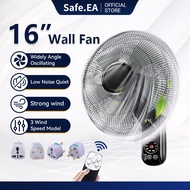 wall fan 16 inch wall mounted home restaurant remote control mute pure copper motor fan
