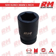 MATA 36MM IMPACT SOCKET WRENCH 1 INCH 36 MM TRUCK WHEEL SHOCK WRENCH 36 MM IMPACT TRUCK WHEEL SHOCK 