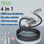Four In One Data Suitable for Apple Lightning Cable 100W Fast Charging Mobile Phone Charging Usb C To Usb C Usb Cable