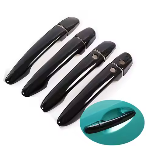 Gloss Black Chrome Car Door Handle Cover Decor Trim for Mazda Cx-5 Cx5 CX 5 2012-2022 Styling Access