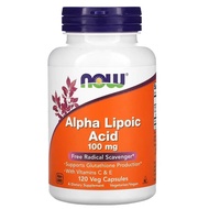 NOW Foods Alpha Lipoic Acid Extra Strength 100 mg / 250 mg / 600 mg