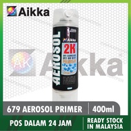 【PRIMER 679】 Aikka Primer 679 Aerosol 400ml Touch Up Pen 2 in 1 Car Scratches Remover Cat Kereta Cal