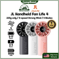 CampBoost JISULIFE Handheld Fan Life 4 5000mAH Jisulife Fan Mini Kipas Mini Fan Portable Fan Portabl