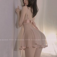 Baju Tidur Seksi untuk Wanita, Baju Tidur Bertali Renda Bertaraf Tinggi, Pakaian Tidur Menggoda Sute