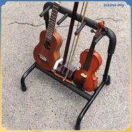 [LsxmzMY] Violin Ukulele Stand Foldable Height 47 cm EVA Padding Musical Instrument Display Banjo Ho