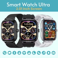 M106 2.01'' Smart Watch with Bluetooth Call, 24H Health Monitor, Multi Sports Modes Jam Pintar Lelak