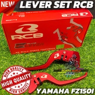 RCB LEVER SET YAMAHA FZ150I CLUTCH LEVER BRAKE LEVER 1 SET 100%ORIGINAL RCB FZ150I LEVER SET RCB