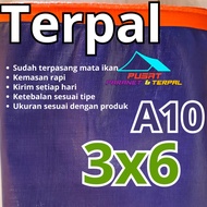 A10 PLASTIC TARPAULIN SIZE 3x6 meters quality