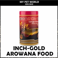 Inch-Gold Large Arowana Fish Food Stick Pellet Diet (Floating) 1KG / 1000G