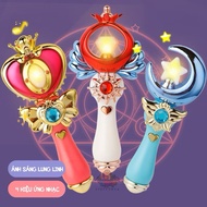 Magic wand toy, fairy wand with lights and music for girls HY-101