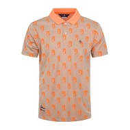 Munsingwear MUNSINGWEAR Golf Unisex Half-Sleeved T-Shirt Summer Illustrator Series Casual Polo Shirt Can Be Customized