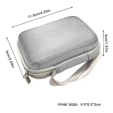 ★▲1PC Nylon + EVA Hard Shell Digital Camera Case Small Travel Cameras Storage Holder For Accessories