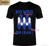 (xingyao)2026 STOP THE WAR Iran Long Sleeve Tee Full Sublimation Baju Lengan Panjang Save Iran Pray 