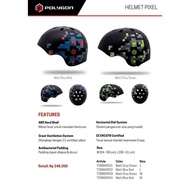 POLYGON BMX HELMET PIXEL