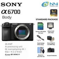 Sony a6700/A6700 Mirrorless Digital Camera With Lens ( Body & 16-50mm & 18-135mm ) ( 1+1 Year Sony M