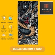 Garskin Skin Vinyl Samsung S22 Ultra Fullbody or Backonly - Customizable - dragons Case Sticker Prot