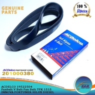 Fanbelt V Belt Fan Belt 7PK 1515 INNOVA FORTUNER HILUX DIESEL Ac Delco