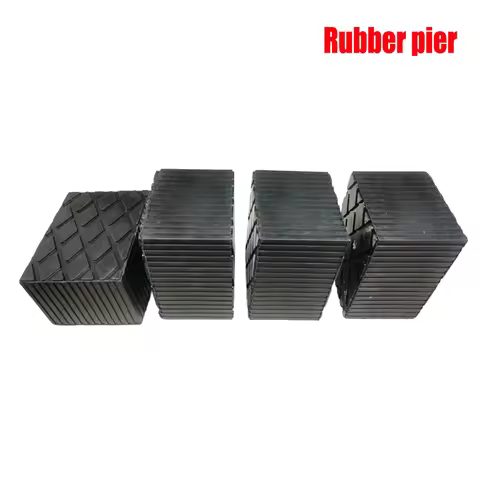 lift car flooring solid rubber mat lifting machine accessories Lift Rubber jack pad for car lift rub