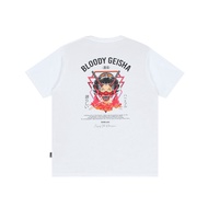 Dobujack Tshirt Bloody Geisha White Tees