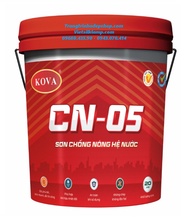 Chất chống nóng hệ nước - KOVA CN-05 - Chống nóng mái tôn tường nhà (4kg)