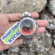 Vintage FOSSIL BIG TIC FLAME watch, jam FOSSIL BIGTIC NUMBER,Not Nike triax, not jam oakley