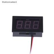 STA DC 0-30V 3 wire LED digital display panel volt meter voltage voltmeter car motor MZ