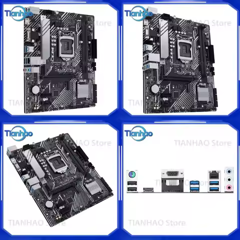 For ASUS PRIME B560M-K Motherboard LGA 1200 Socket Mainboard Support 10th 11th Gen Intel Core i7 i5 