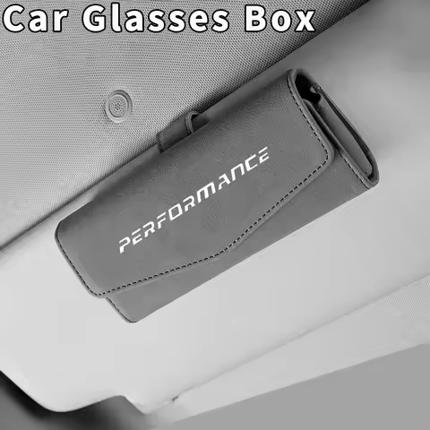 Car Glasses Case Sunglasses Storage Box Clip For M Performance BMW F20 F40 F22 F30 E90 F32 F10 F06 F